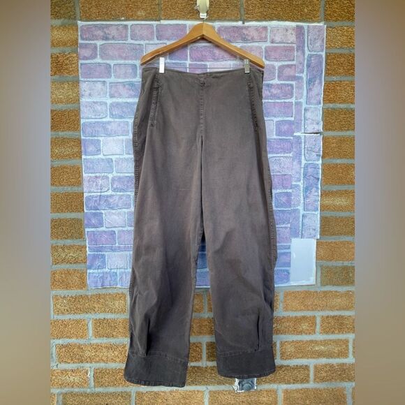 OSKA Pants - Oska Wide Leg Parachute  Balloon Zip Pants  size XL